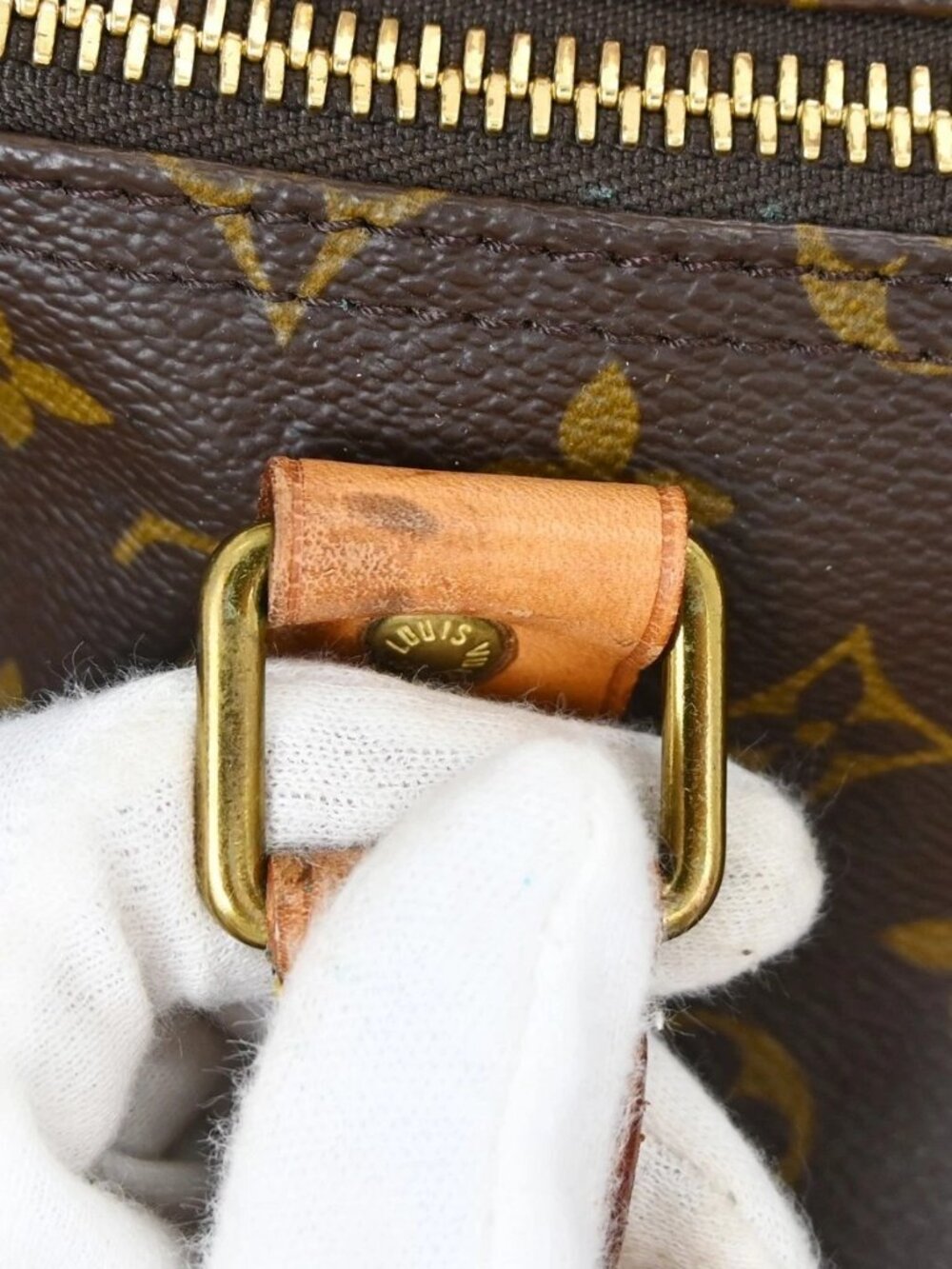 LOUIS VUITTON KEEPALL 55 HANDBAG MONOGRAM - Picture 11 of 16